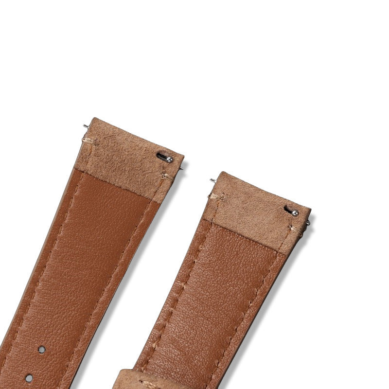 Bande de montres en cuir Suede