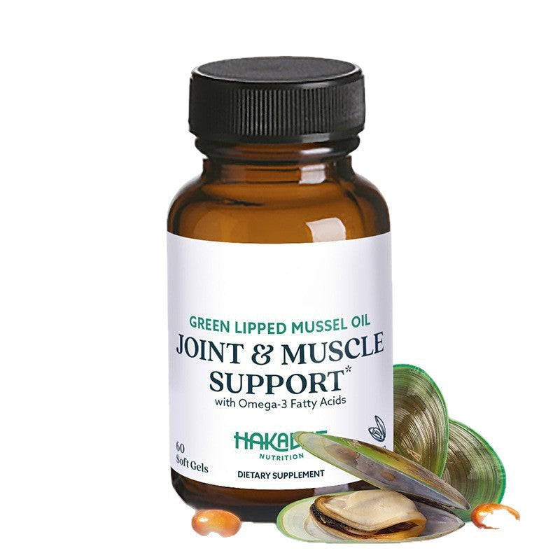 Capsules exclusives d'huile de moules à lis vert