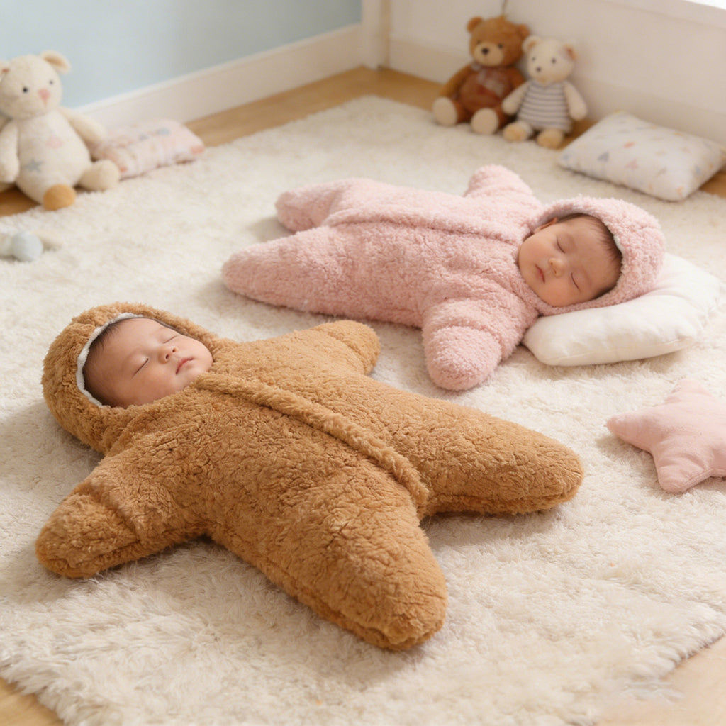 Épaisseur bébé swaddle pour l'automne et l'hiver