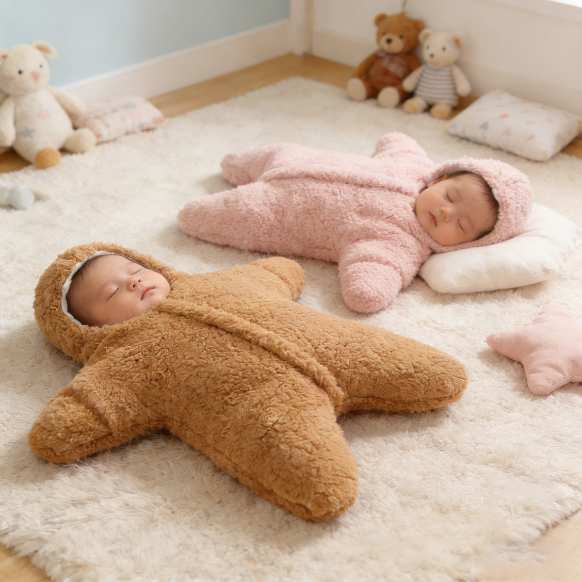 Épaisseur bébé swaddle pour l'automne et l'hiver