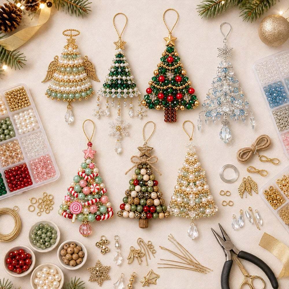 Kit d'ornement d'arbre de Noël bricolage