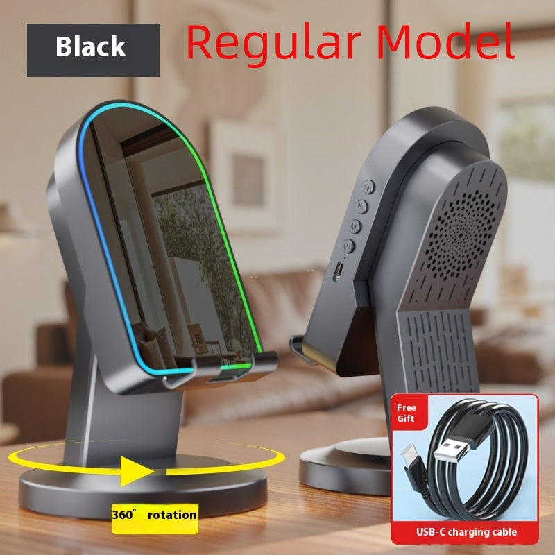 Bracket de haut-parleur Bluetooth à induction sans fil multifonctions