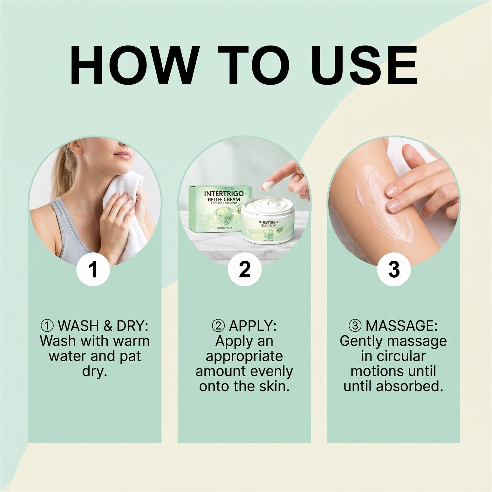 Crème de soin de la peau hydratante