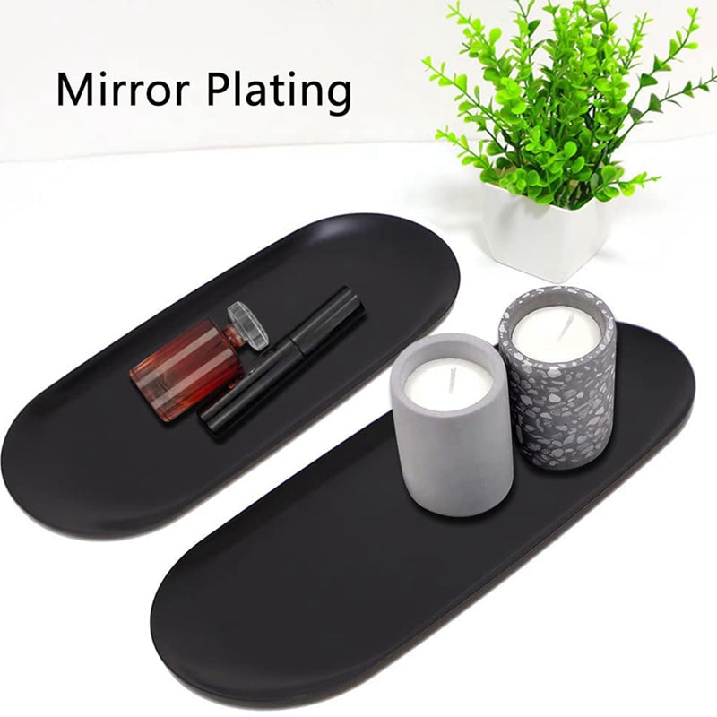 Plateau de bijoux en acier inoxydable nordique simple