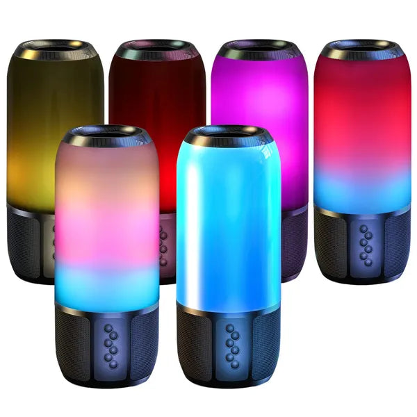 Haut-parleur portable sans fil Haut-parleur stéréo avec changement de couleur Parti radio léger TWS Sp
