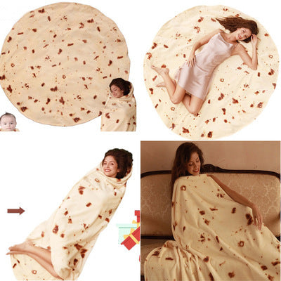 Couverture de crêpe de maïs