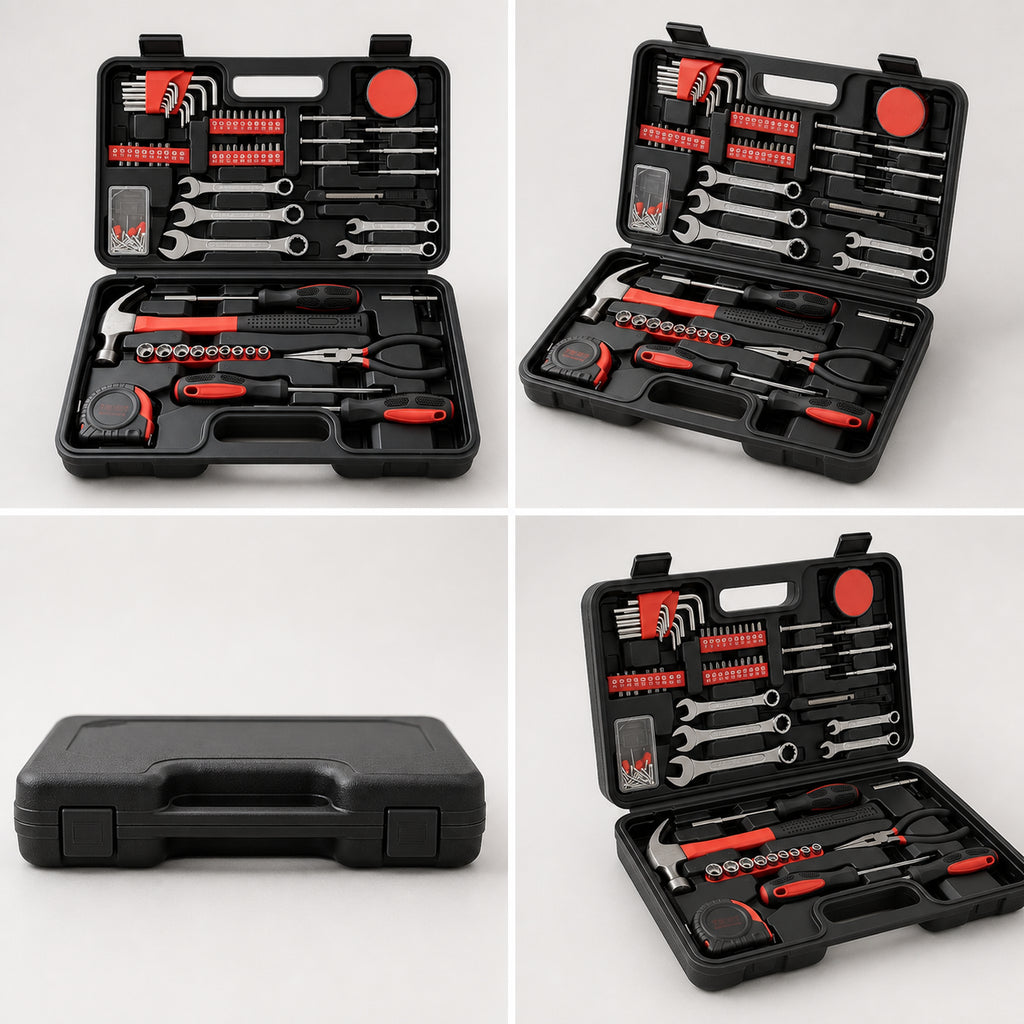 Ensemble d'outils de réparation complète de la boîte à outils - 146 pièces Home Kit Auto-épictop seulement