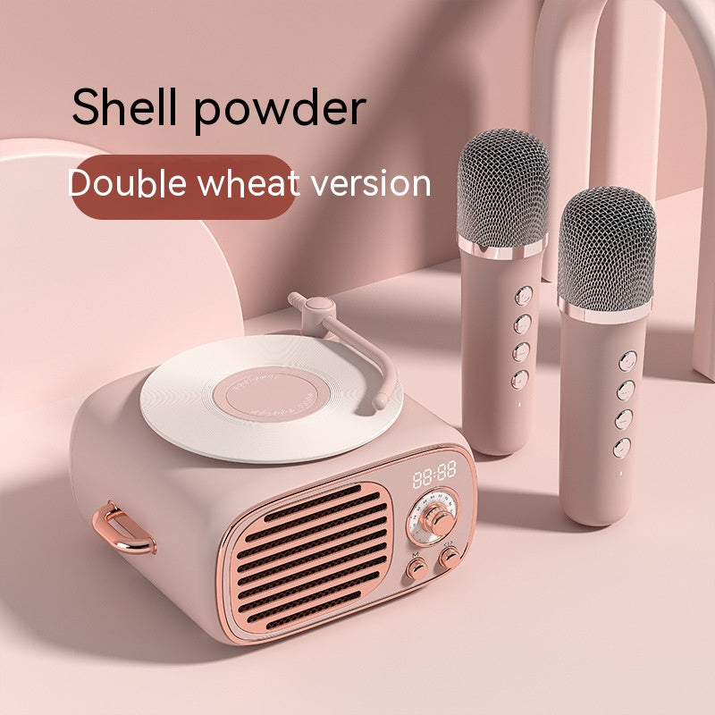 Rétro Multi-fonction Bluetooth Microphone stéréo