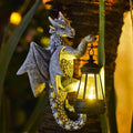 Lampe dinosaure à énergie solaire pour décorations de cour extérieure