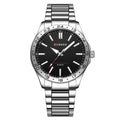 Men's Stainless Steel Quartz Belt Watch