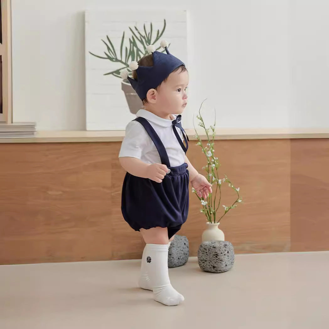 Ins Style Baby Shorts Baby British Style Pantalons Outwear