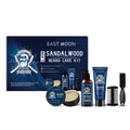 Ensemble de soins de la barbe en sandale pour hommes de la Lune Est