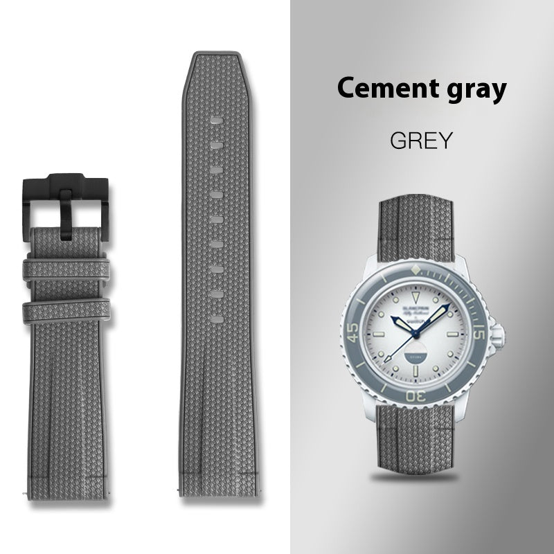Bracelet de montre de sport en silicone en caoutchouc