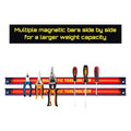 6x18 Barre magnétique de stockage porte-outils lourds Rack Garage Wall Holder Bandes