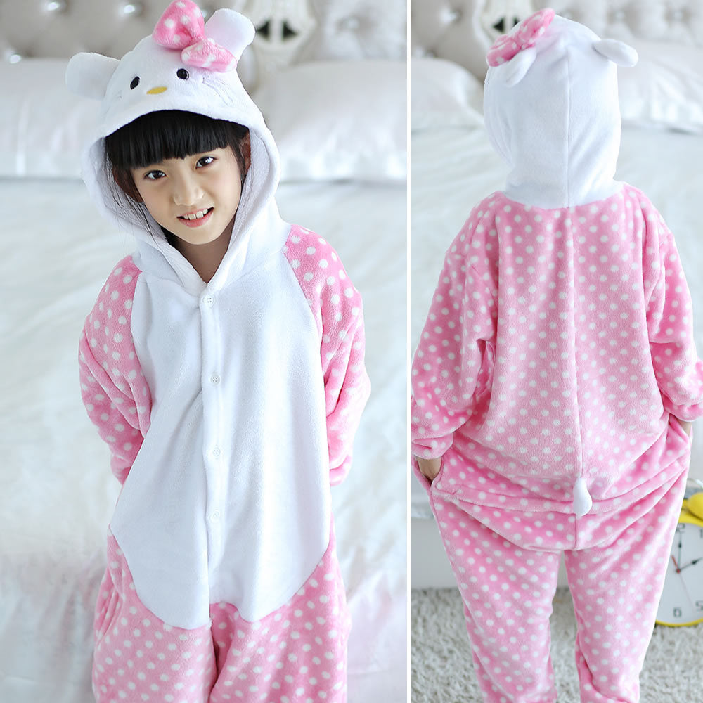Pyjama à manches longues en pyjama unique pour les enfants