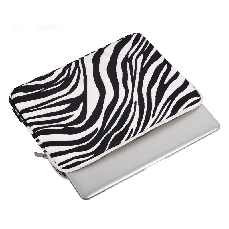 Pattern Zebra Casual Digital Notebook Protection Sleeve