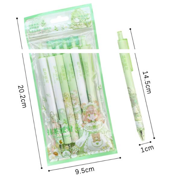 Press the neutral pen for the Matcha part