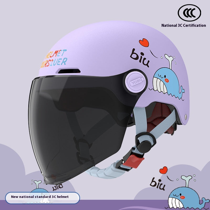 Casque de vélo électrique de skateboard respirant pour enfants