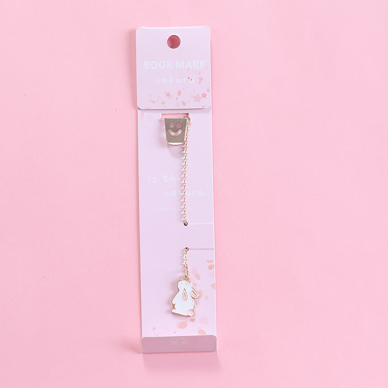Signet pendentif en métal de dessin animé créatif