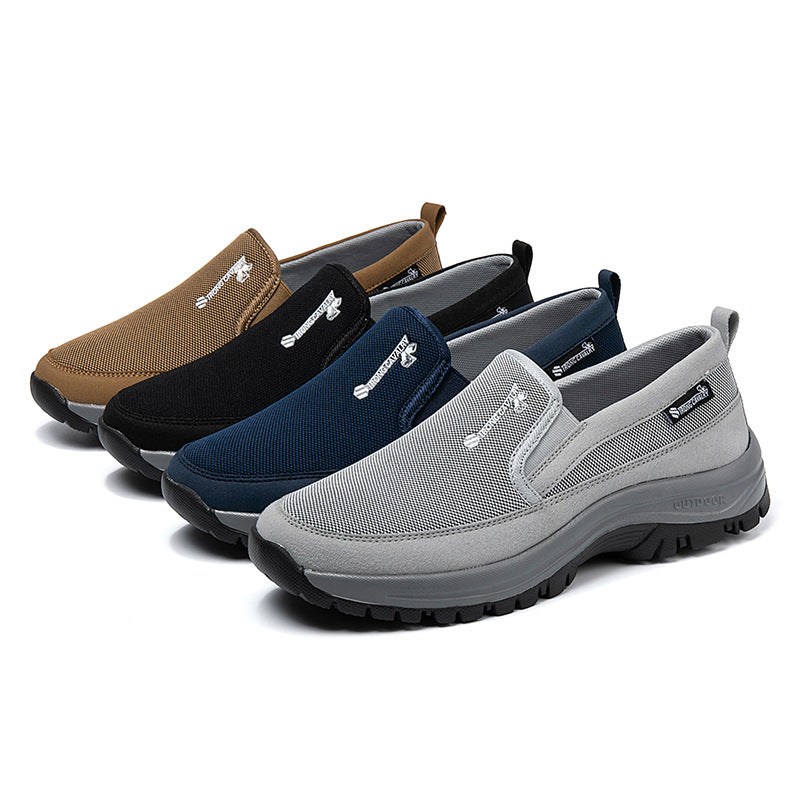 Hommes Non-dérapant Grande Taille Casual Mesh Chaussures