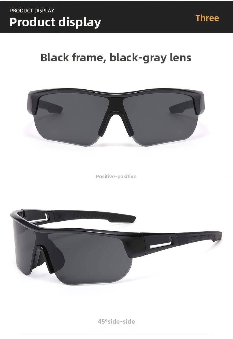 Lunettes de soleil sport 2 Pack pour hommes et femmes