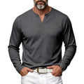 Chandail Casual FallWinter Textured Basting Shirt