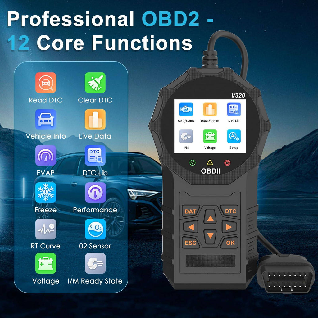Automobile OBD2 scanner de code OBD lecteur de voiture vérification moteur défaut outil de diagnostic
