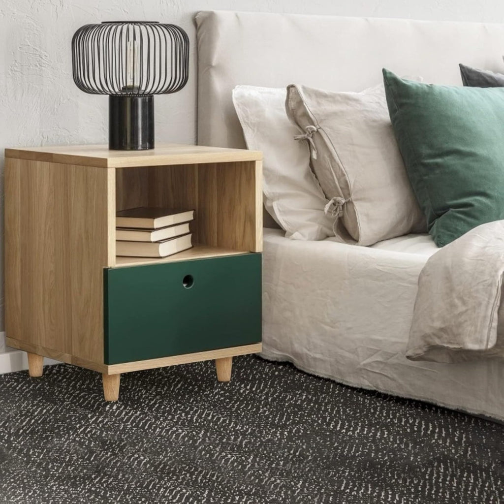 4 pieds de meubles en bois avec 28 vis
