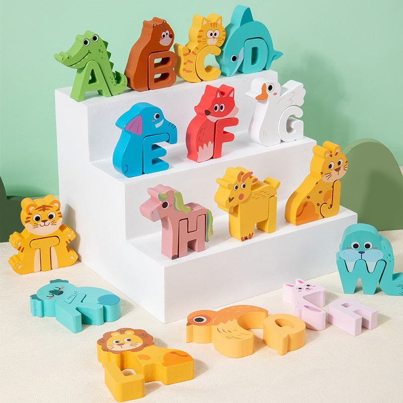 Puzzle animal 3D éducatif pour enfants