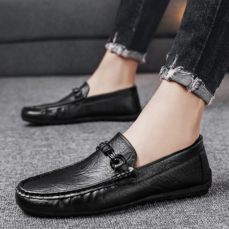 Men's Stylish Casual Slip-on Leather Shoes
