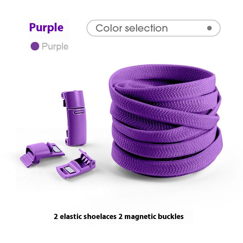 Boucle élastique de boucle de shoelace sans lazy Righten Rope sans attache magnétique