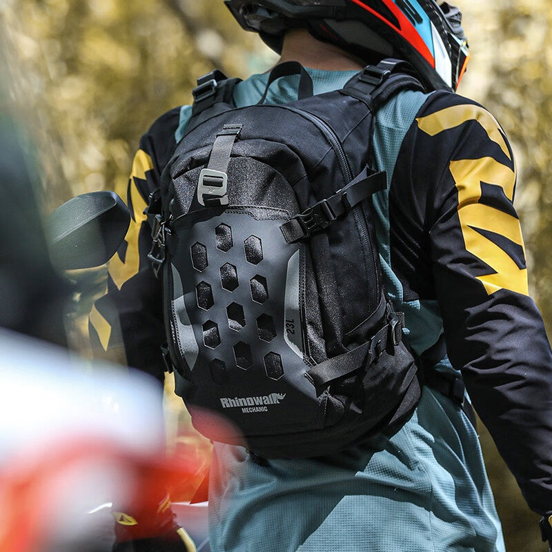 Sac à dos moto pour casques