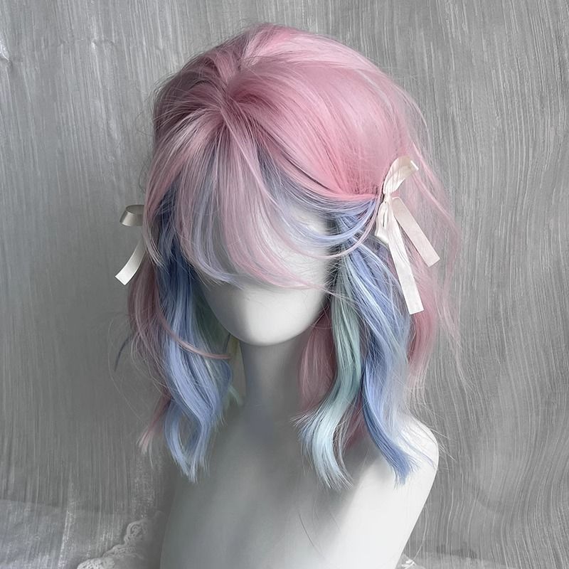 Crowly Cosplay Wig Tête pleine
