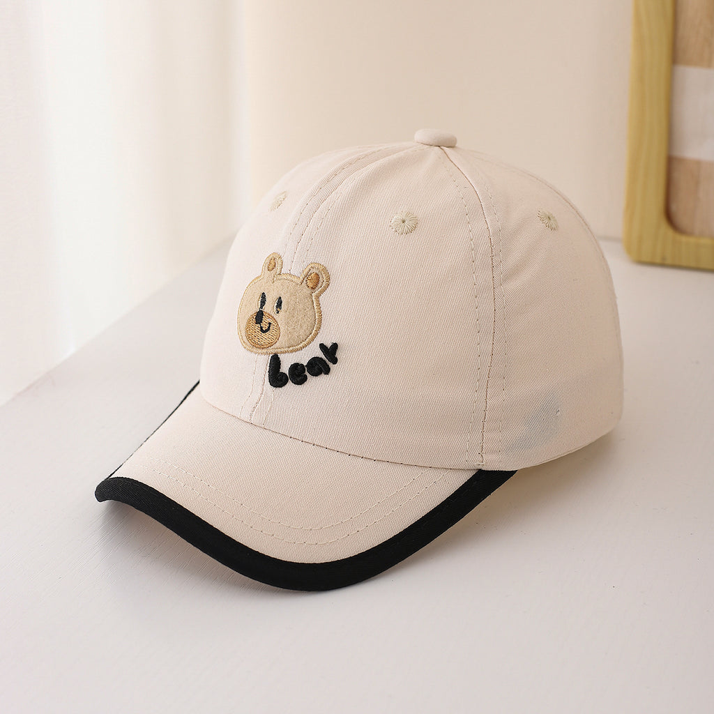 Broderie de lettres pour ours cartoon multicolore pour enfants Mignon réglable et V