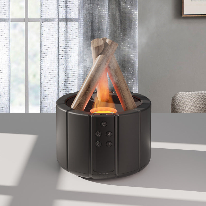 Simulated Flame Aromatherapy Machine Accueil Bureau Humidificateur de bureau