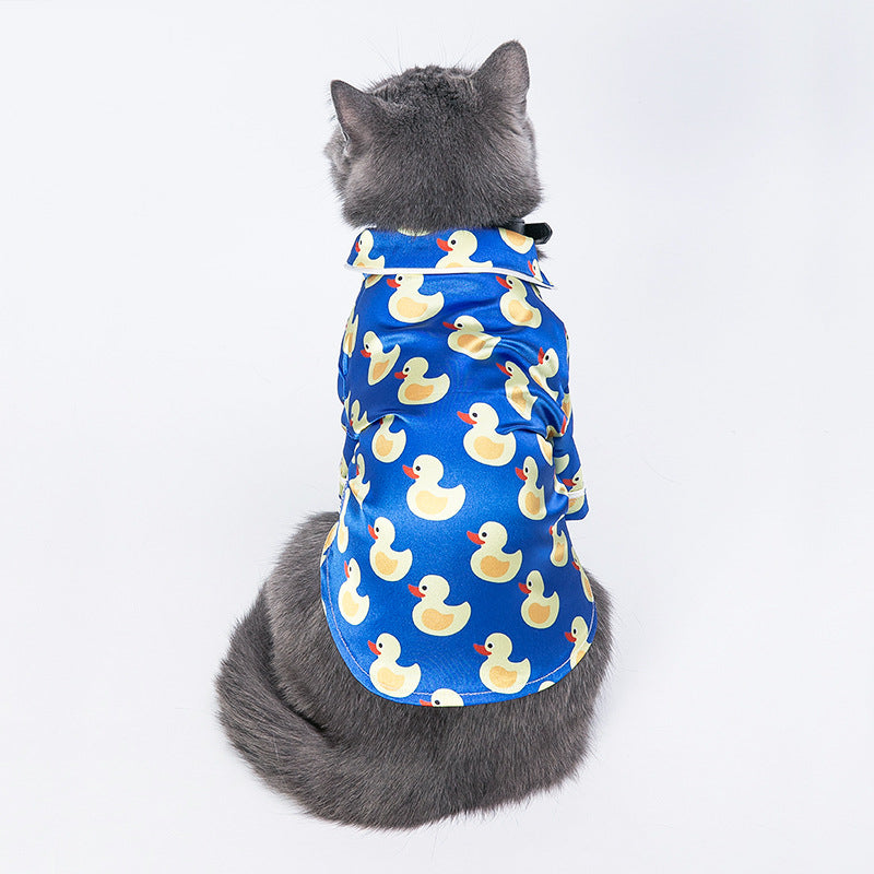 Vêtements de chien d'automne et vêtements de chat d'hiver