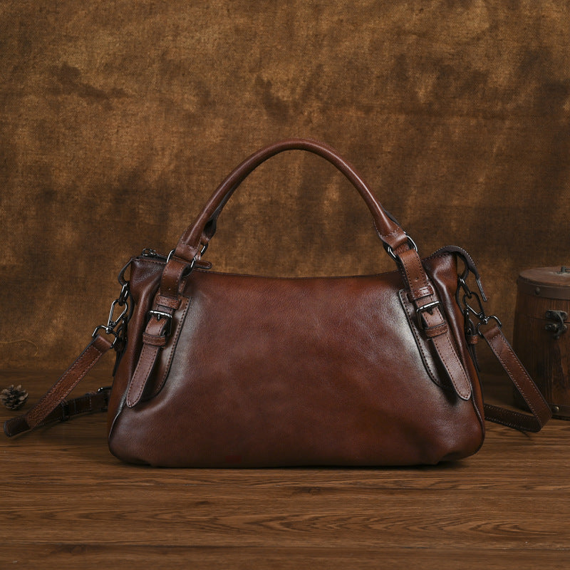 Women's Fashion Cowhide Crossbody Bag