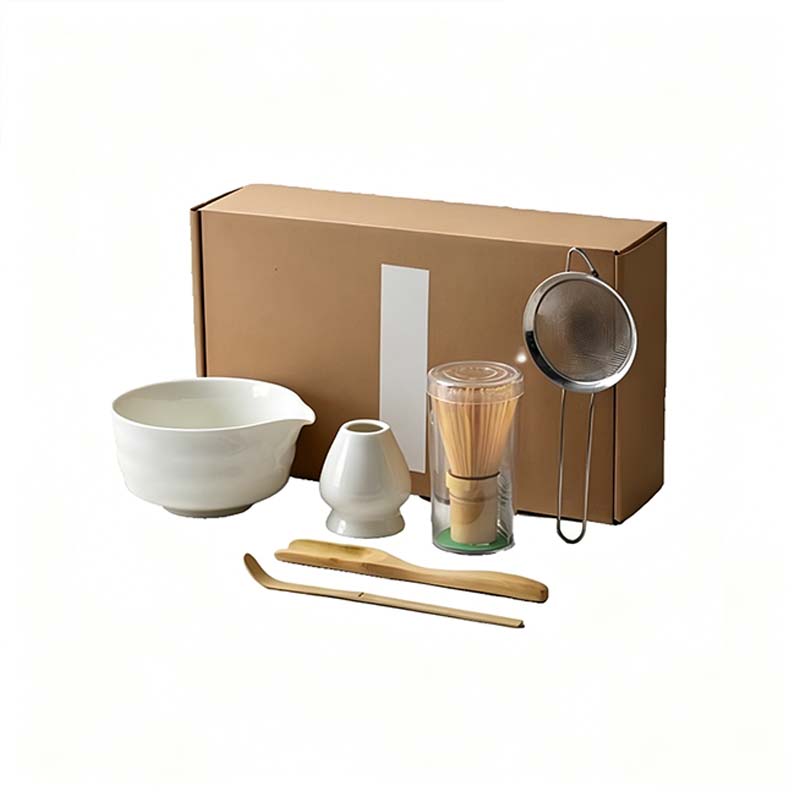 Set Matcha avec Matcha traditionnel en bambou