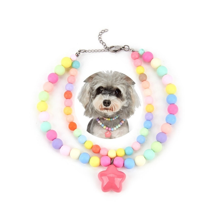 Grand Bow Tie haut de gamme coloré Exquise accessoire pour les animaux de compagnie