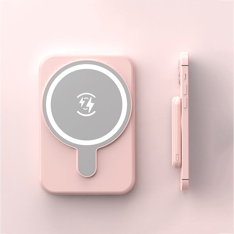 Mini Banque de puissance magnétique 5000mAh sans fil
