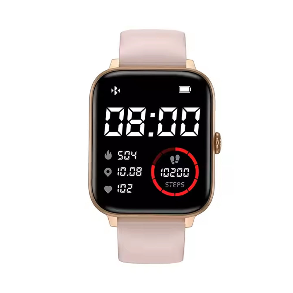 SmartWatch Hommes Femmes1.83inch BT Face fréquence cardiaque Fitness Tracker