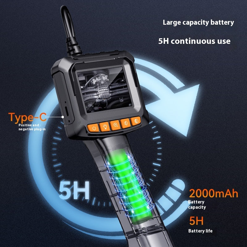 Endoscope de tuyauterie industrielle ultra-claire portable