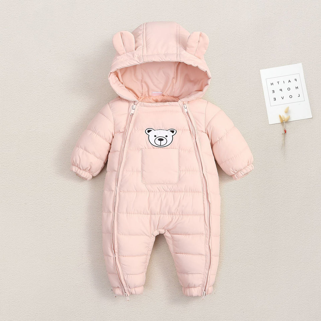 Veste en coton rembourrée d'une seule pièce
