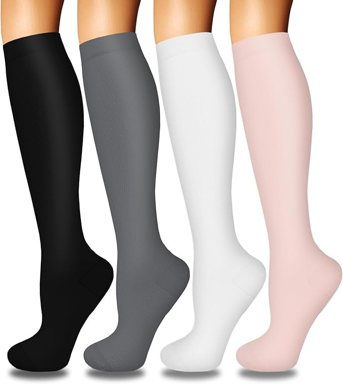 Chaussettes sport à quatre paires de compression