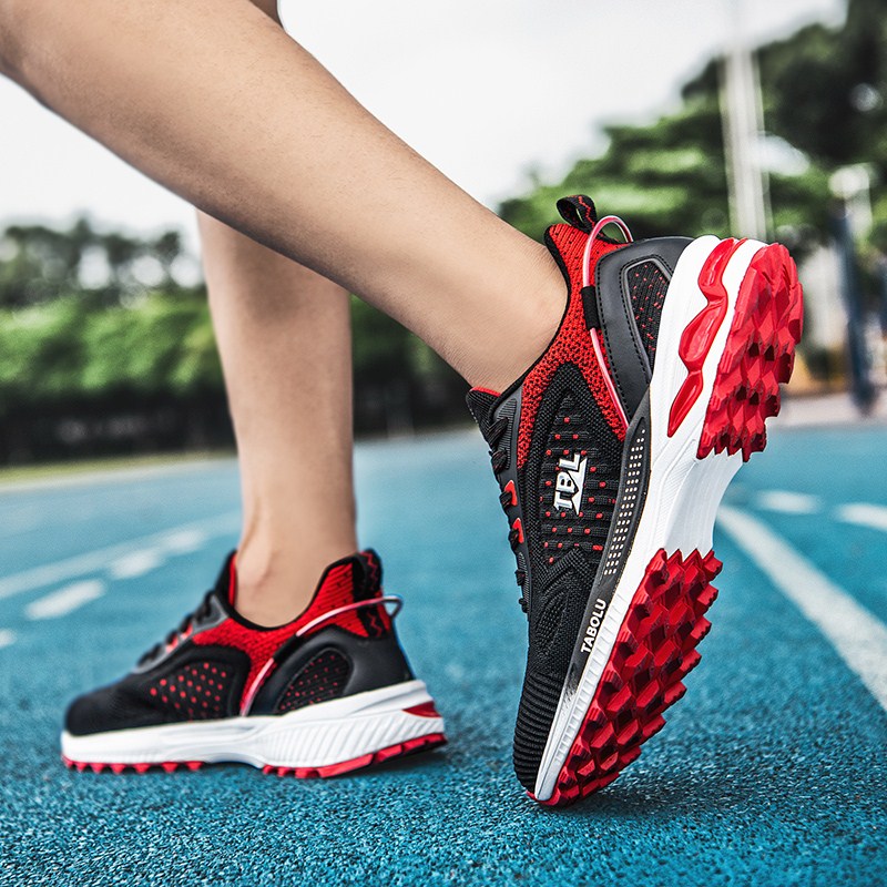 Chaussures de course de terrain et de piste pour étudiants du secondaire