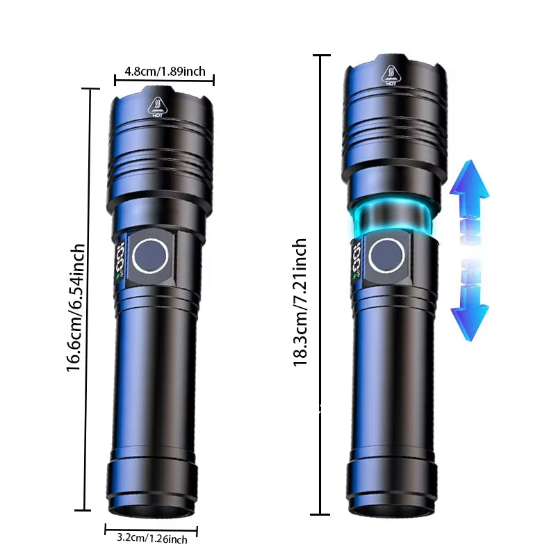 Lampe de poche rechargeable