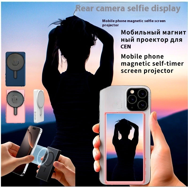 Magnetic display Rear surveillance Remote live broadcast Bluetooth Selfie HDMI Same screen D