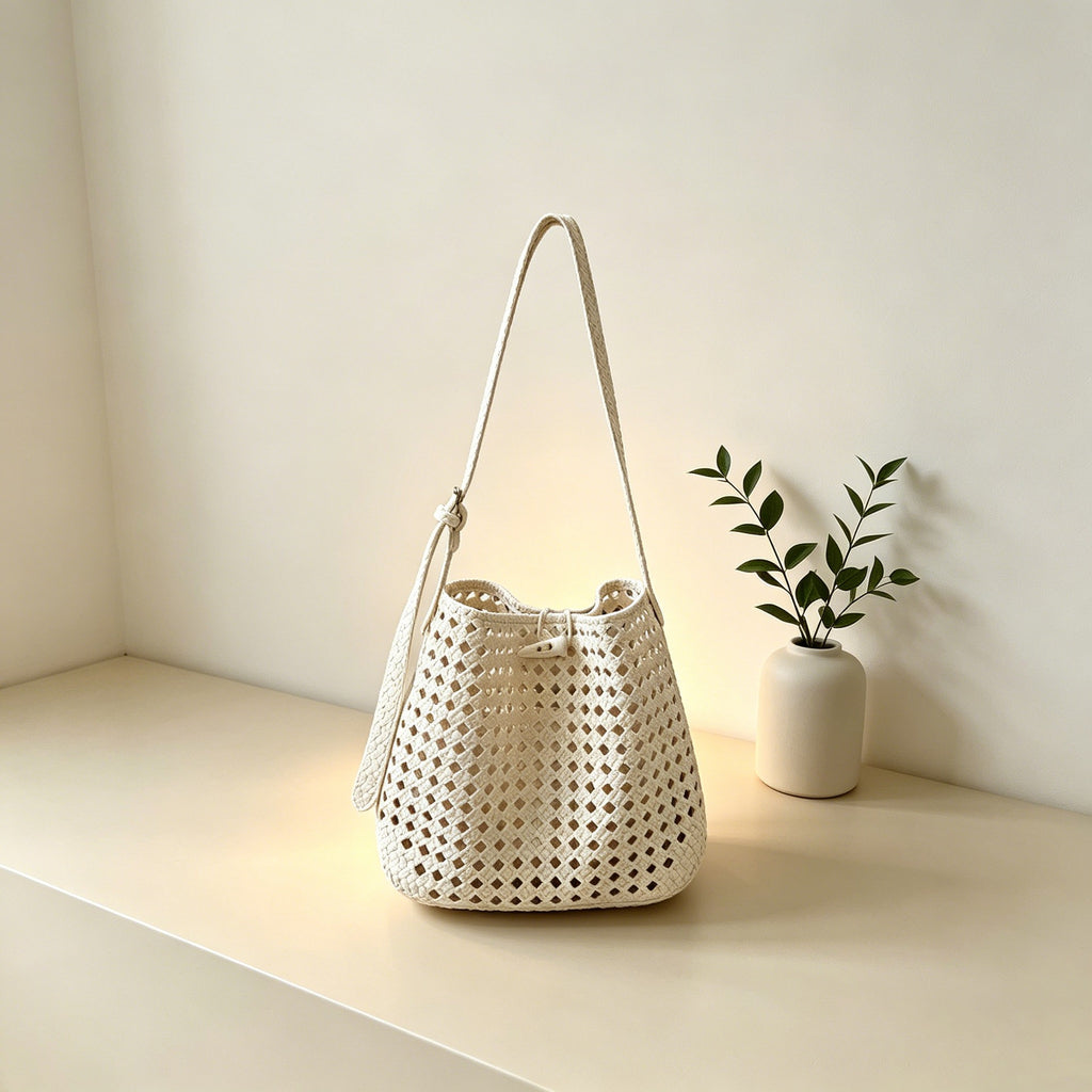 Sac tissé en vrac de style vacances
