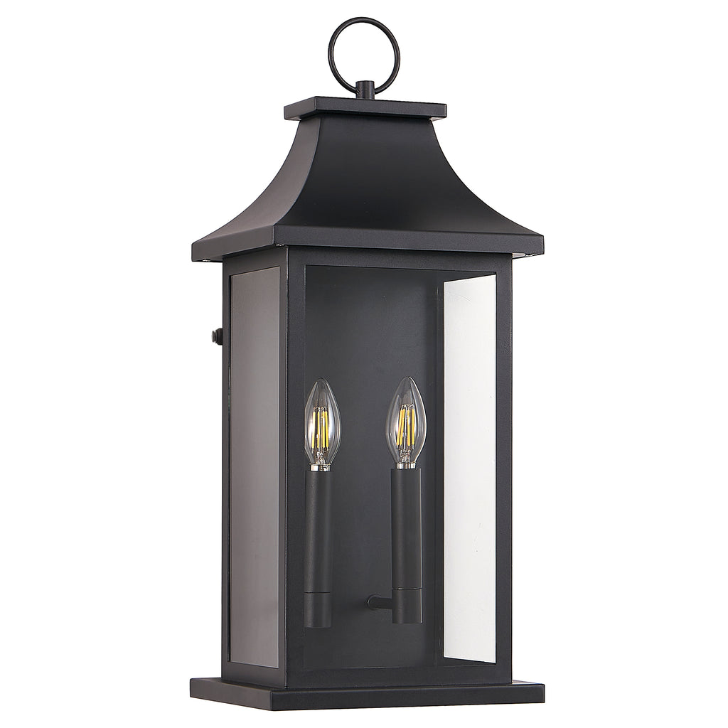 Dusk to Dawn Outdoor Wall Lantern 2 lumière