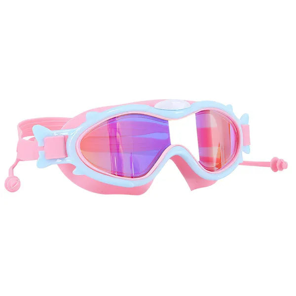 Gants de bain pour enfants avec bouchons d'oreille Protection UV Anti-Fog Fuite Proof Large View Piscine